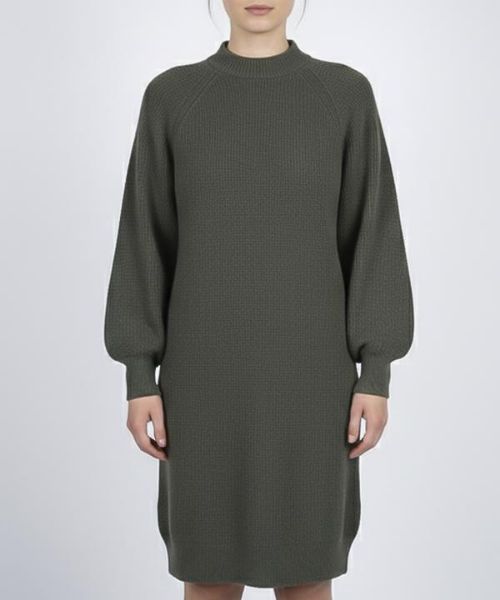 پیراهن بافت آستین رگلان