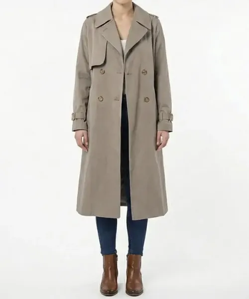 بارانی کتان بلند